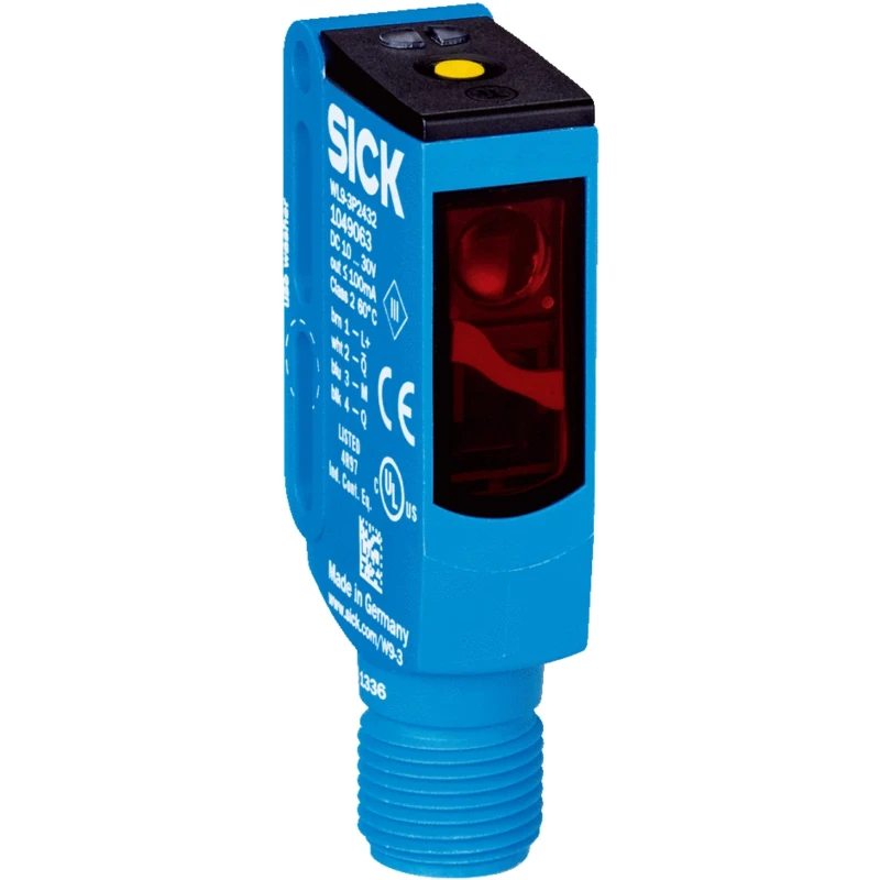 SICK Retroreflective Photoelectric Sensor Block 400 mm, PNP Output, IP69K/IP66/IP67, WL9-3P2462