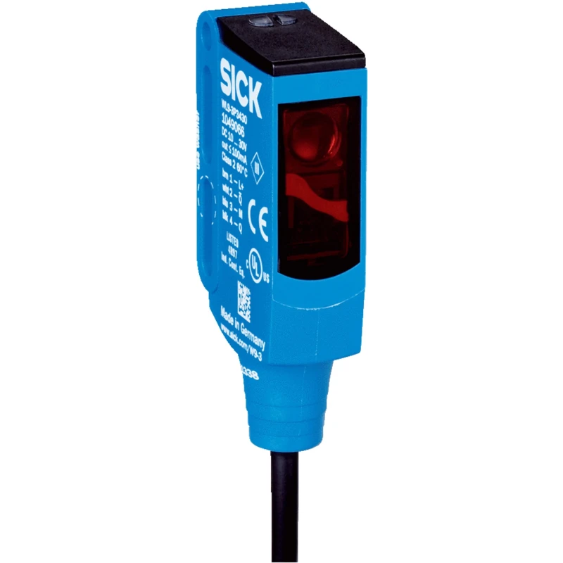 SICK Retroreflective Photoelectric Sensor Block Sensor 4 m NPN 4-Pin Connector IP66 IP67 IP69K WL9-3N1130