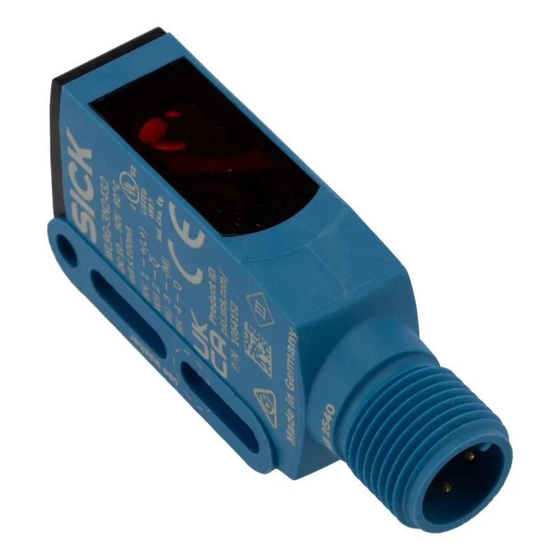 SICK Retroreflective Photoelectric Sensor, Block Style, 5 m Detection Range, NPN Output, IP69K/IP67/IP66 Rated WL9G-3N2432