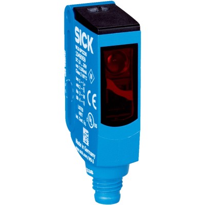 SICK Retroreflective Photoelectric Sensor, Block Sensor, 4 m Detection Range, NPN Output, IP66 IP67 IP69K Rated WL9-3N2230