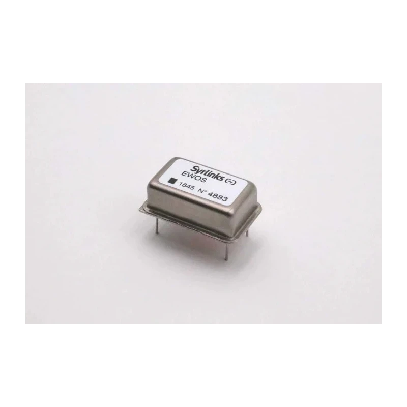SYRLINKS 10MHz Oscillator DIL14 Low ±70 ppb Load 10pF Clipped Sinewave 5V PCB Mount EWOS10-5V0-B-C1
