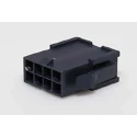 Molex Male Housing Plug 8 Contacts 2 Row 4.2 mm Pitch Nylon Panel Mount 9.6mm x 18mm 469930810