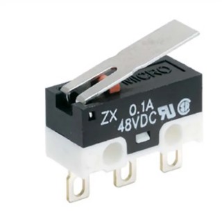 Honeywell Technologies Roller Lever Micro Switch, Left Angle PCB Terminal, 3A, 125 V AC, 60 V DC, SPDT, IP40 ZX40E60F01