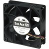 Sanyo Denki 120x120x38 mm 48V DC Axial Fan 36W 224CFM 750mA Ball Bearing 9GV1248P1J18