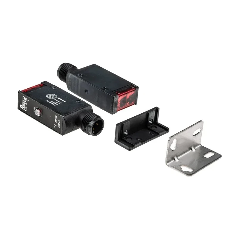 Omron Through Beam Photoelectric Sensor Block Style 7 m Detection Range PNP Output IP67 E3S-AT36
