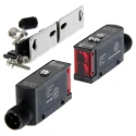 Omron Through Beam Photoelectric Sensor Block Style 7 m Detection Range PNP Output IP67 E3S-AT36