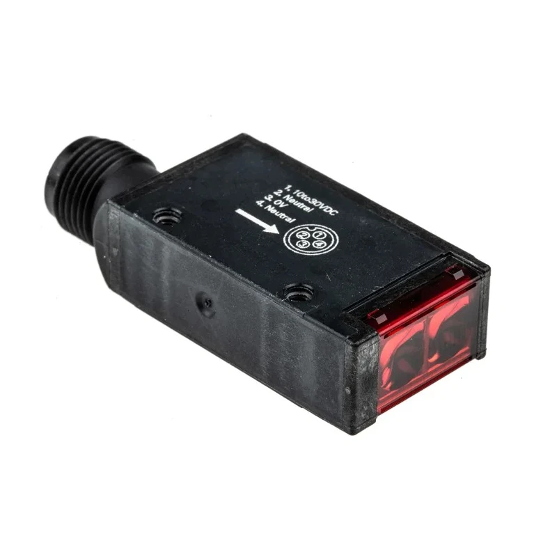 Omron Through Beam Photoelectric Sensor Block Style 7 m Detection Range PNP Output IP67 E3S-AT36