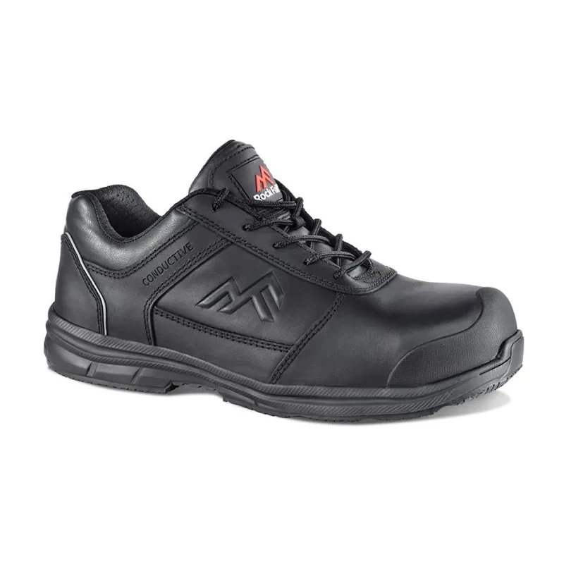 Rockfall Zinc Men's Black Non-Metallic Safety Shoes UK 10.5 EU 45 RF002/045