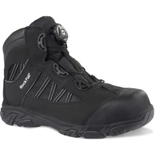 Rockfall OHM Black Non-Metallic Toe Capped Men's Safety Boots Size UK 12 EU 45 EN ISO 20345:2011 RF160/012