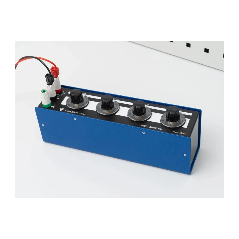 Time Electronics 4-Decade Inductance Decade Box 1 MHz, ±3% Accuracy, 1mH-10H Range, 245x62x100mm 1053