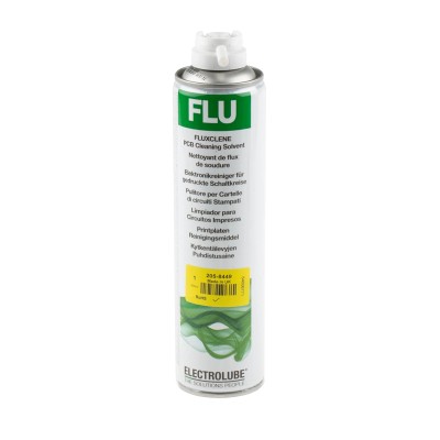 Electrolube Flux Remover Aerosol Cleaner Fast-Drying Solvent Cleaner 400ml FLU400DB
