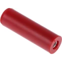 Hirschmann Test & Measurement Red Female Banana Coupler 4 mm Connector Screw Termination 60V DC 16A Tin Plating 930189101