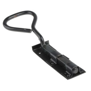 RS PRO Steel Black Japanned Slide Door Bolt 300mm 751-231