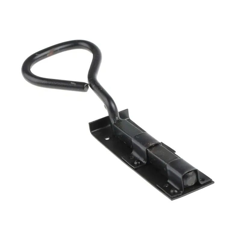 RS PRO Steel Black Japanned Slide Door Bolt 300mm 751-231