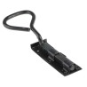 RS PRO Steel Black Japanned Slide Door Bolt 300mm 751-231
