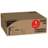 WYPALL WypAll® X70 Power Clean™ White Microfibre Cleaning Cloths 421 x 375 mm Dry Use Box of 300 8381042