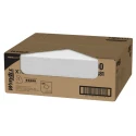 WYPALL WypAll® X70 Power Clean™ White Microfibre Cleaning Cloths 421 x 375 mm Dry Use Box of 300 8381042