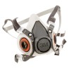 3M 6000 Series Half Mask Respirator Mask, Thermoplastic Elastomer Body, Size S 6100