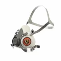 3M 6000 Series Half Mask Respirator Mask, Thermoplastic Elastomer Body, Size S 6100