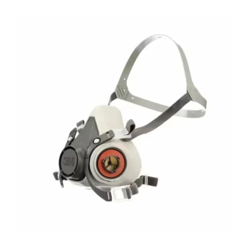3M 6000 Series Half Mask Respirator Mask, Thermoplastic Elastomer Body, Size S 6100
