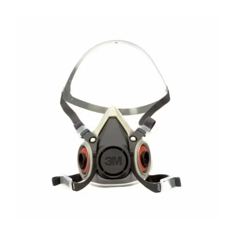 3M 6000 Series Half Mask Respirator Mask, Thermoplastic Elastomer Body, Size S 6100