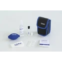 Kern Microscope Cleaning Set Including Silicon Hand Blower, Dust Brush, 60 ml Cleaning Fluid, Optical Cloths OCS 901