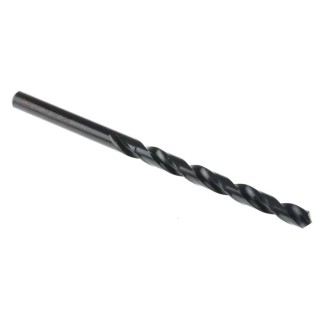 Dormer High Speed Steel Helical 4-Flute Cylindrical Shank Drill Bit 1 in 10.5mm Shank Size 184mm Overall Length A11010.5