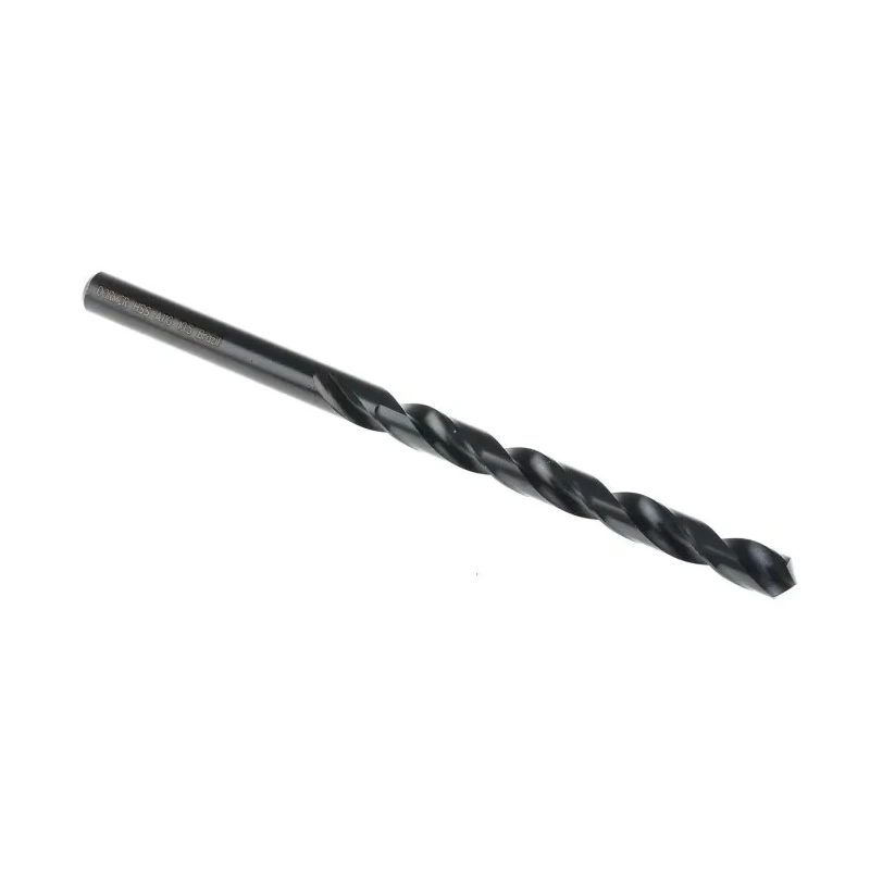 Dormer High Speed Steel Helical 4-Flute Cylindrical Shank Drill Bit 1 in 10.5mm Shank Size 184mm Overall Length A11010.5