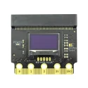 Kitronik Kitronik VIEW Graphics128 OLED Display 128x64 for BBC Micro bit 3V SSD1306 I2C Interface 56115