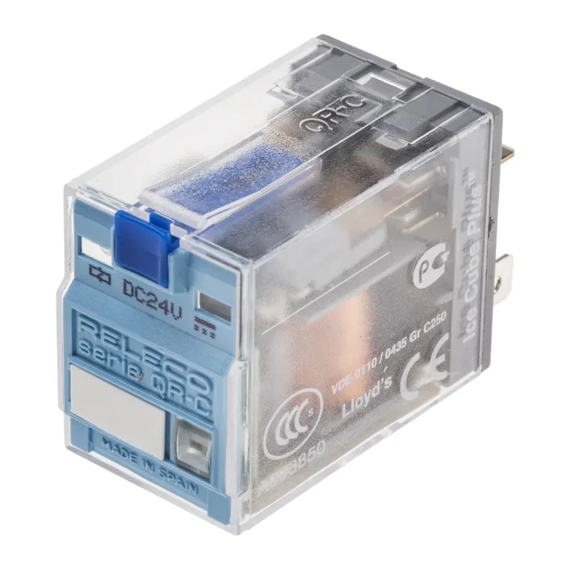 Releco PCB Power Relay 24V DC Coil 10A Switching Current SPST C7-X10X / DC 24 V