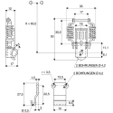 Savigny Stainless Steel Spring Loaded Toggle Latch 53 mm Length 35 mm Width 17 mm Depth 40002 EIB