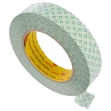 3M Transparent Transfer Tape with Aluminium Foil Backing, Acrylic Adhesive, 25mm Width, 55m Length, 0.09mm 465 25mmX55m