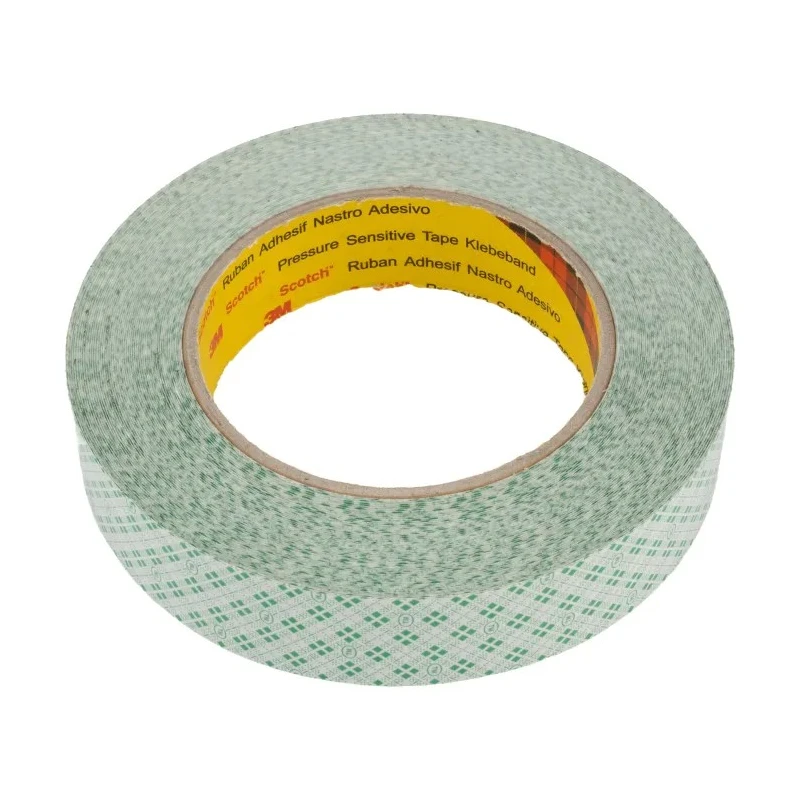 3M Transparent Transfer Tape with Aluminium Foil Backing, Acrylic Adhesive, 25mm Width, 55m Length, 0.09mm 465 25mmX55m