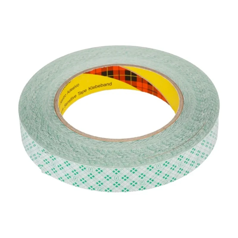 3M Transfer Tape 465 Clear, Aluminium Foil Backing, Acrylic Adhesive, 19mm Width x 55m Length, 2.7N/cm Adhesion 465 19mmX55m