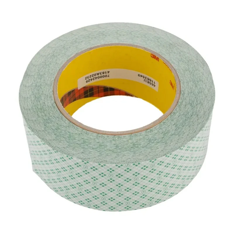 3M Transparent Transfer Tape 2.7N/cm Adhesion Strength Aluminium Foil Backing 50mm x 55m 465 50mmX55m
