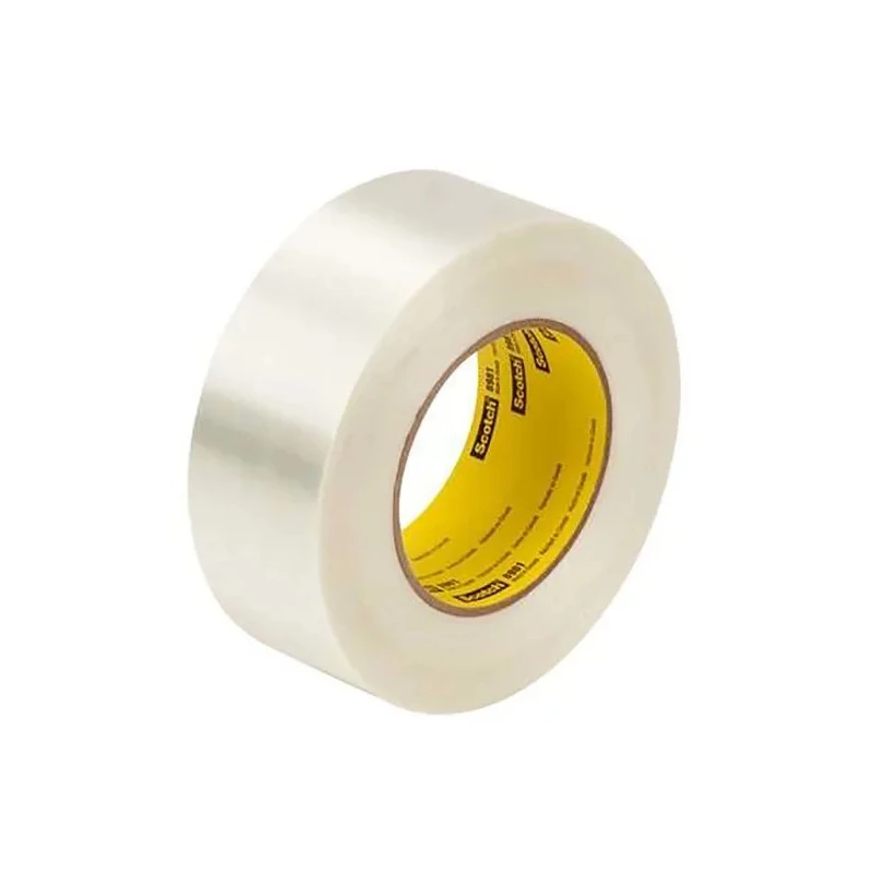 3M High Performance Transparent Filament Duct Tape 50 mm Width, 50 m Length 8981 50mmX50m