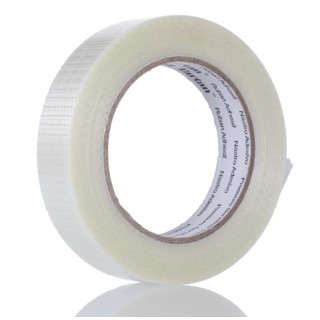 3M Transparent Filament Tape 25mm x 50m, Synthetic Rubber Adhesive, High Tensile Strength 8954 25mmX50m