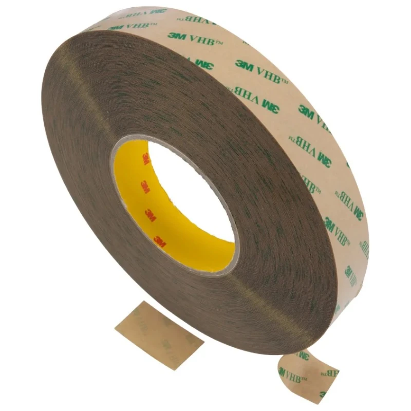 3M Clear Adhesive Transfer Tape with Aluminium Foil Backing 25mm x 55m, 690kPa Tensile Strength, UL 746C 9473 25mmX55m
