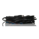 RS PRO Sensor Actuator Cable Female 3 Way M8 to Unterminated 5 m 60V Polyurethane Jacket Black 206-4935