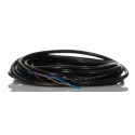 RS PRO Sensor Actuator Cable Female 3 Way M8 to Unterminated 5 m 60V Polyurethane Jacket Black 206-4935