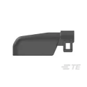 TE Connectivity LEAVYSEAL 26-way Automotive Connector Backshell Cover Cable Exit Black 2112046-2