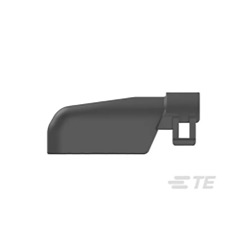 TE Connectivity LEAVYSEAL 26-way Automotive Connector Backshell Cover Cable Exit Black 2112046-2