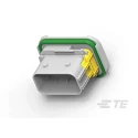 TE Connectivity LEAVYSEAL Automotive Connector Male Natural Cable 21 Way Crimp Termination 2-2112162-1