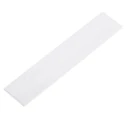 Raaco Drawer Labels Painted Steel 10 mm x 52 mm x 1 mm White 109024