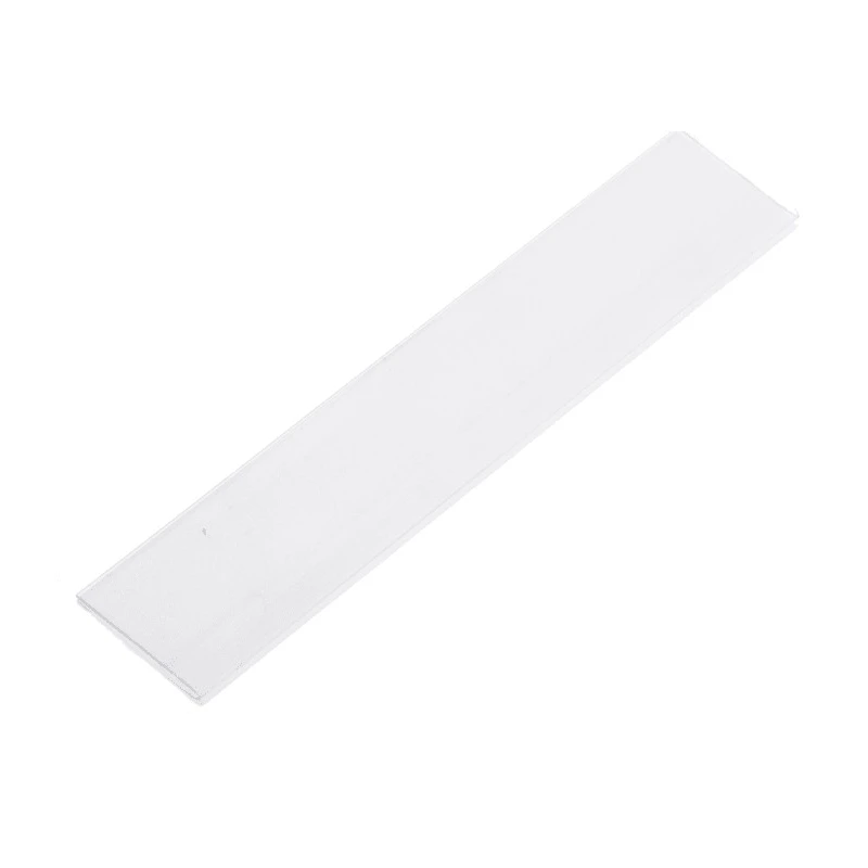 Raaco Drawer Labels Painted Steel 10 mm x 52 mm x 1 mm White 109024
