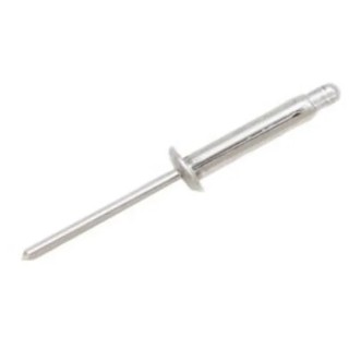 RS PRO Aluminium Blind Rivet Dome Head 4 mm Diameter, 18.8 mm Length, Plain Finish 206-5325