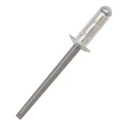 RS PRO Aluminium Blind Rivet Dome Head 4.8 mm Diameter 10 mm Length Model 206-5360