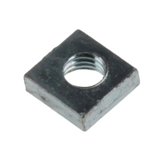 RS PRO M8 13mm Steel Square Nut Bright Zinc Finish Left Hand Thread Grade 8.8 Model 837-262