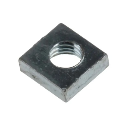 RS PRO M8 13mm Steel Square Nut Bright Zinc Finish Left Hand Thread Grade 8.8 Model 837-262