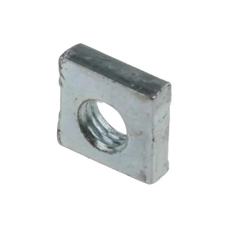 RS PRO M8 13mm Steel Square Nut Bright Zinc Finish Left Hand Thread Grade 8.8 Model 837-262